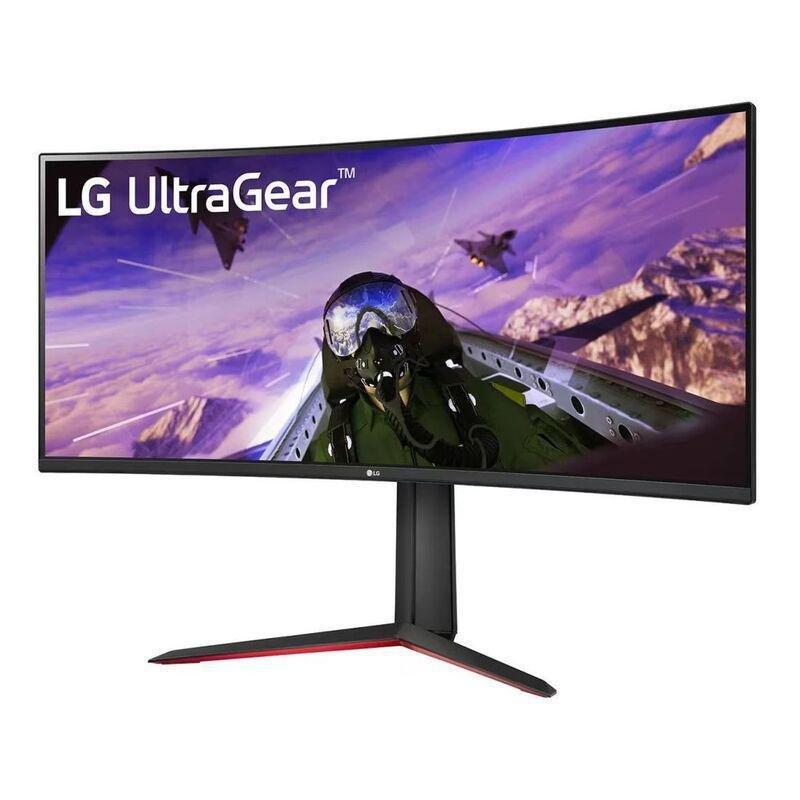 LG 34-Inch Curved UltraGear QHD HDR 10 160Hz Monitor with Tilt/Height Adjustable Stand, , large image number 1
