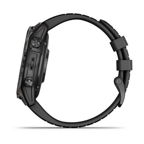 Garmin epix Pro (Gen 2) - Sapphire Edition Smartwatch - Carbon Grey DLC Titanium with Black Band (47mm), , large image number 3