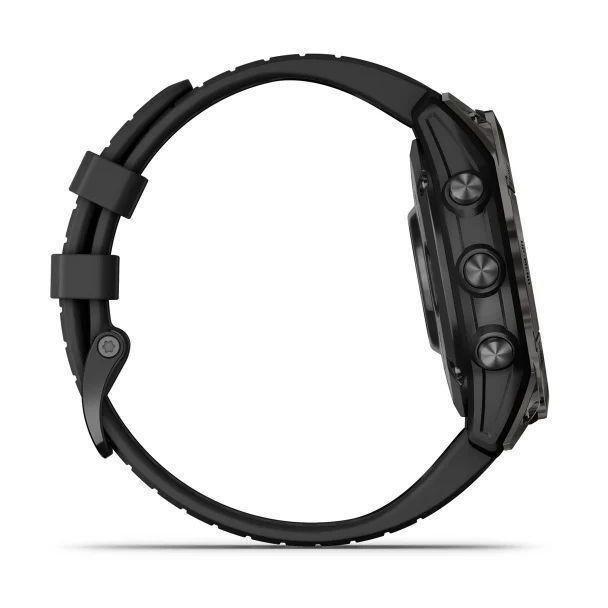 Garmin epix Pro (Gen 2) - Sapphire Edition Smartwatch - Carbon Grey DLC Titanium with Black Band (47mm), , large image number 4