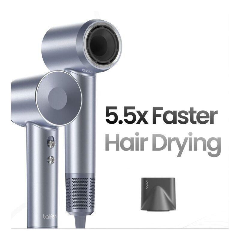 Laifen Swift Hair Dryer - Silver Blue, , large image number 5