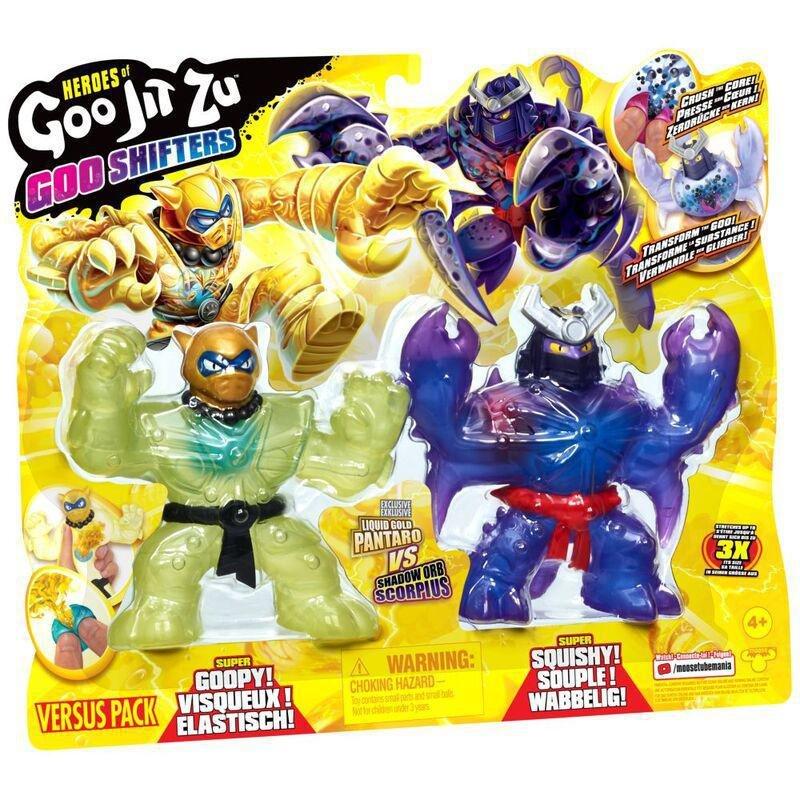 Heroes Of Goo Jit Zu Goo Shifters Pantaro Vs Scorpius Versus Pack, , large image number 1