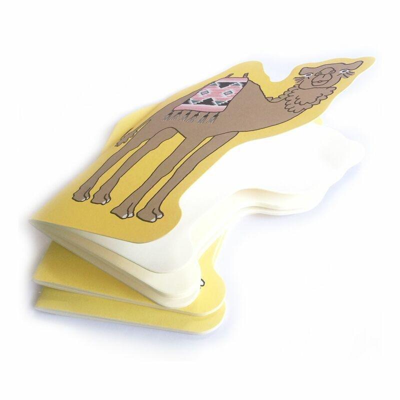 Little Majlis Camel Yellow Notebook, , large image number 1