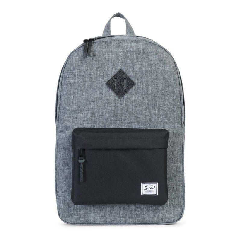 Herschel Heritage Raven Crosshatch/Black Backpack, , medium