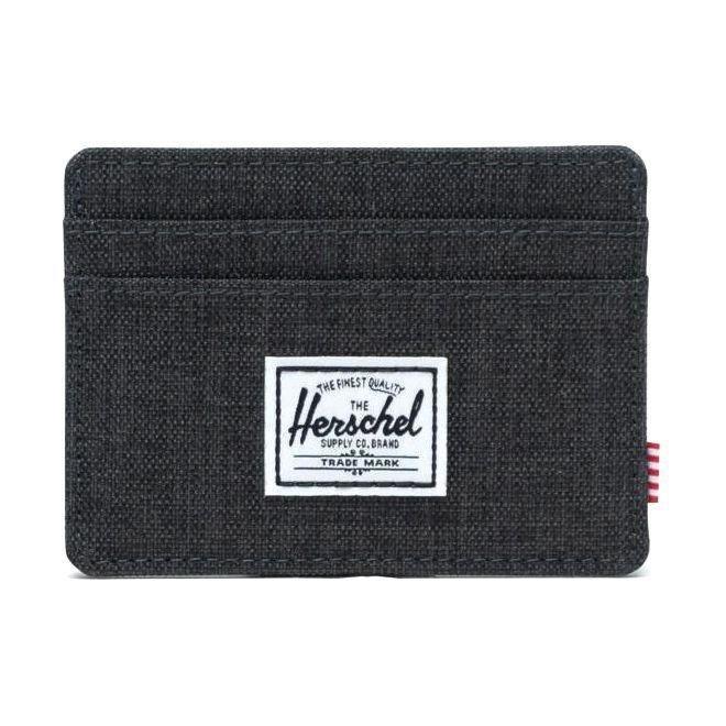 Herschel Charlie RFID Wallet Black Crosshatch, , large image number 0