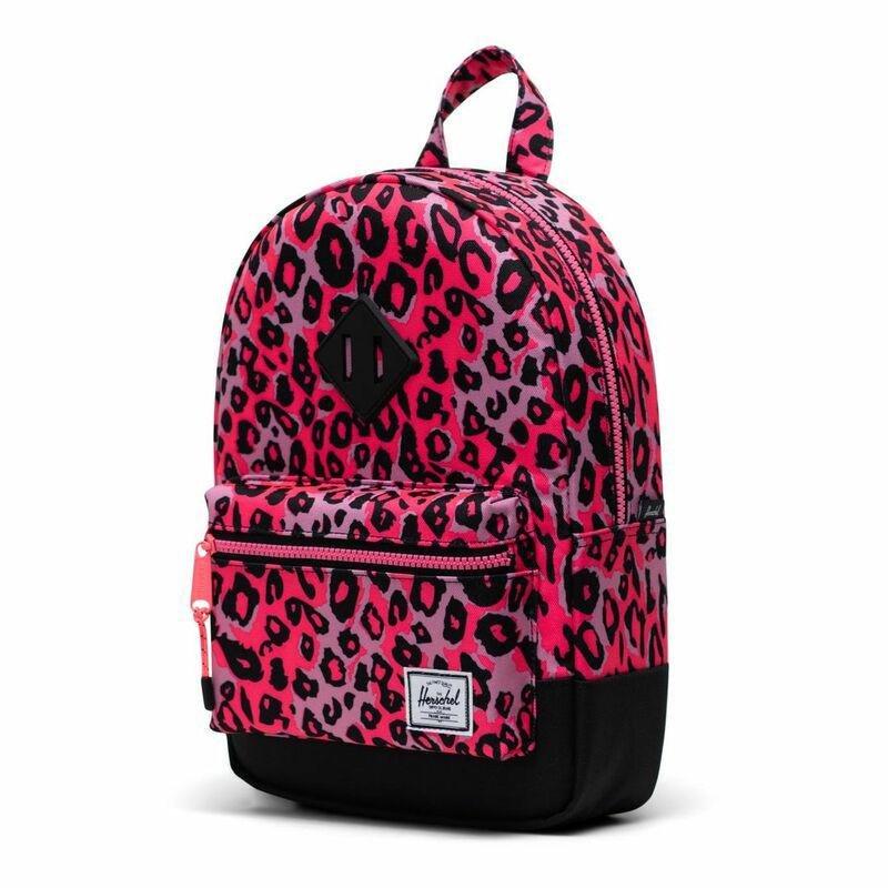 Herschel Heritage Kids Backpack Cheetah Camo Neon Pink/Black, , large image number 3