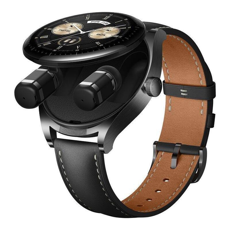 Huawei Smart Watch 316L Leather Strap Black