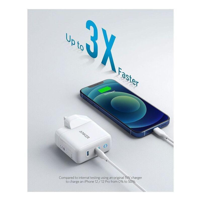 Anker PowerPort III Duo 40W 2-Ports USB-C Power Adapter White, , large image number 0