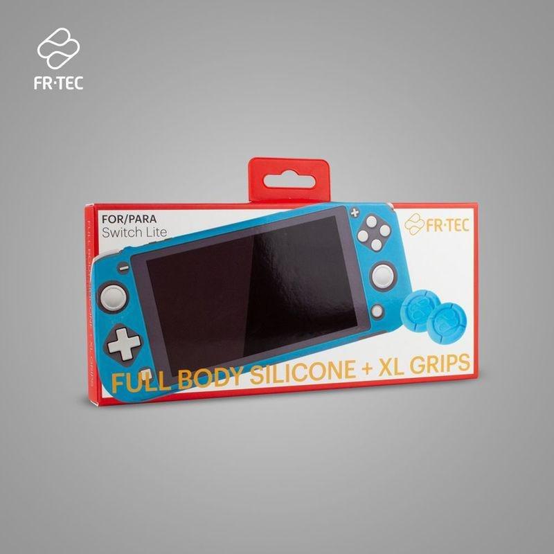 FR-TEC Full Body Silicone Skin + Grips for Nintendo Switch Lite, , large image number 2