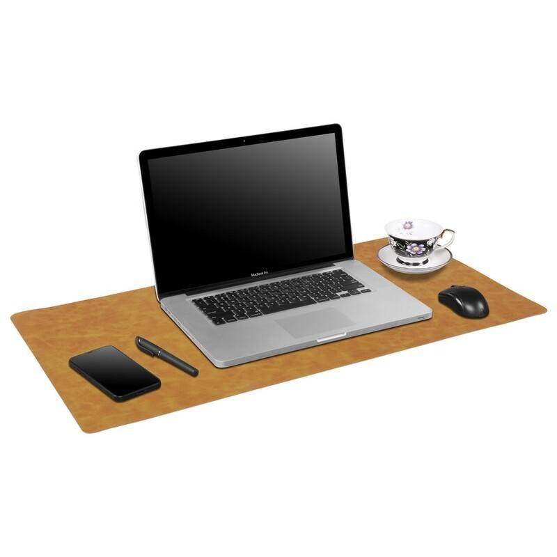 Powerology Vegan Leather Desk Pad Cognac, , large image number 1