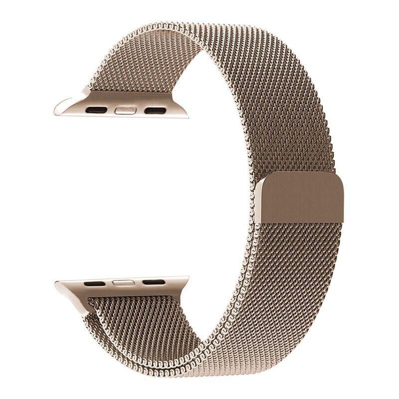 HYPHEN Raleigh Stainless Steel Apple Watch Strap 38-40mm Rose Gold (Compatible with Apple Watch 38/40/41mm), , large image number 1