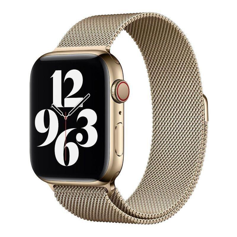 HYPHEN Raleigh Stainless Steel Apple Watch Strap 38-40mm Rose Gold (Compatible with Apple Watch 38/40/41mm), , large image number 2
