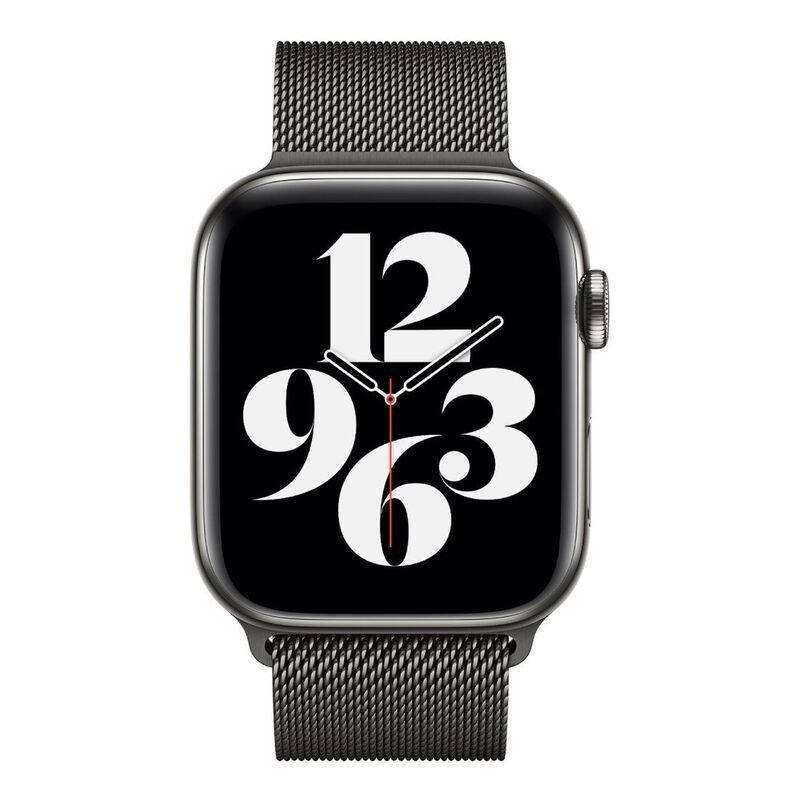 HYPHEN Raleigh Stainless Steel Apple Watch Strap 42-44mm Black (Compatible with Apple Watch 42/44/45mm), , large image number 3