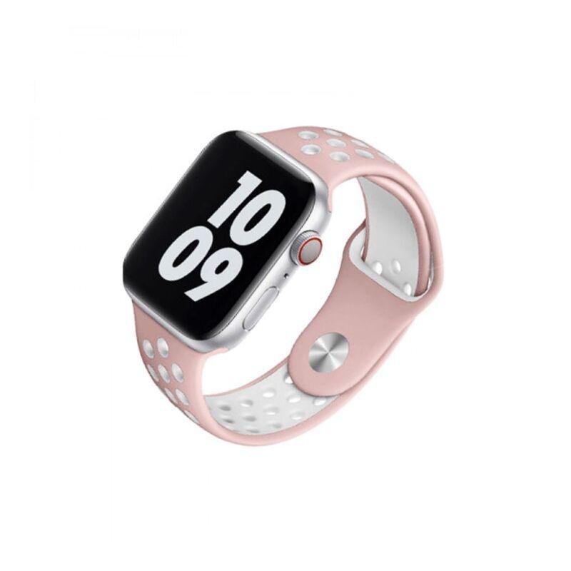 HYPHEN Reno Silicone Sports Apple Watch Band 38-40mm Pink (Compatible with Apple Watch 38/40/41mm), , large image number 2