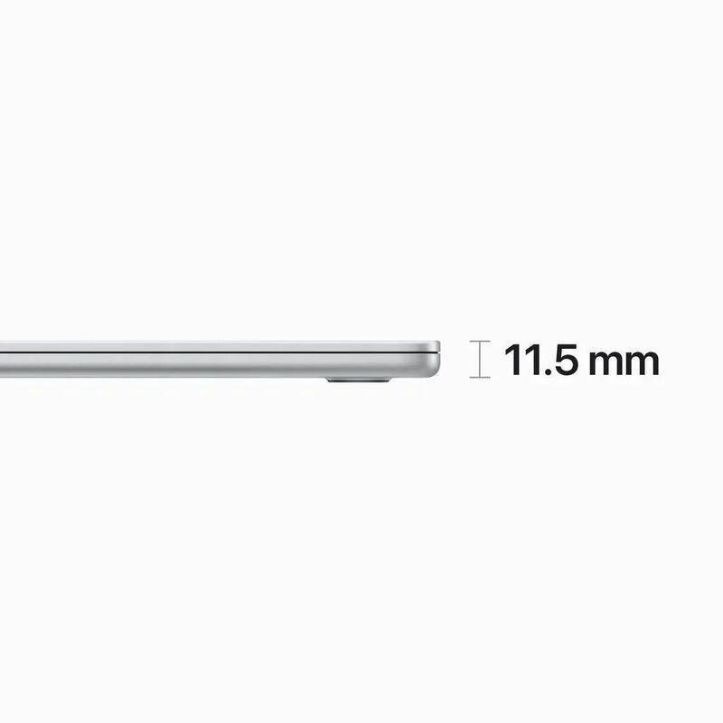 Apple MacBook Air 15-inch Apple M2 chip 8-core CPU/10-core GPU/256GB - Silver (English), , large image number 6