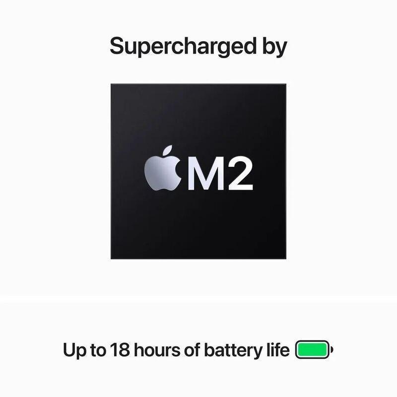 Apple MacBook Air 15-inch Apple M2 chip 8-core CPU/10-core GPU/256GB - Silver (English), , large image number 7
