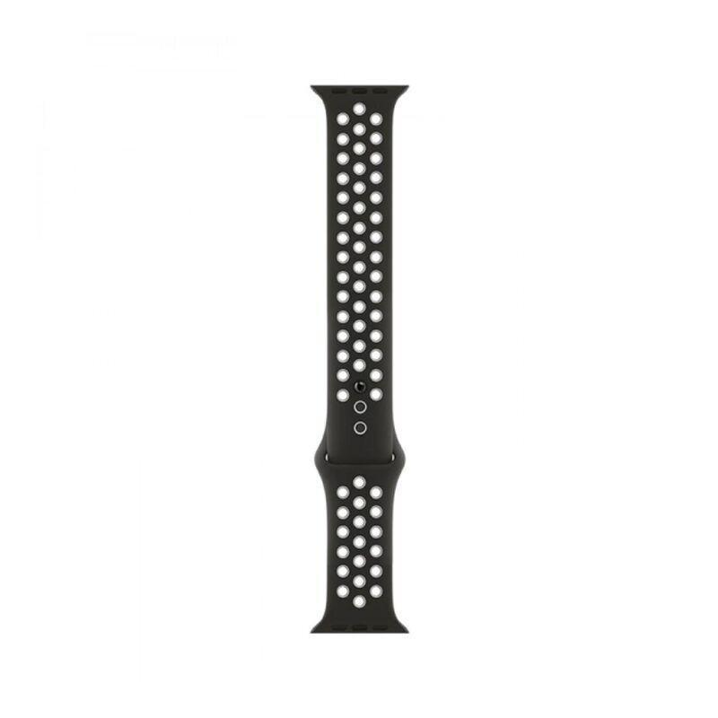 HYPHEN Reno Silicone Sports Apple Watch Band 42-44mm Black (Compatible with Apple Watch 42/44/45mm), , medium