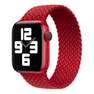 HYPHEN - HYPHEN Oxnard Braided Apple Watch Band 42-44mm Medium Red (Compatible with Apple Watch 42/44/45mm)