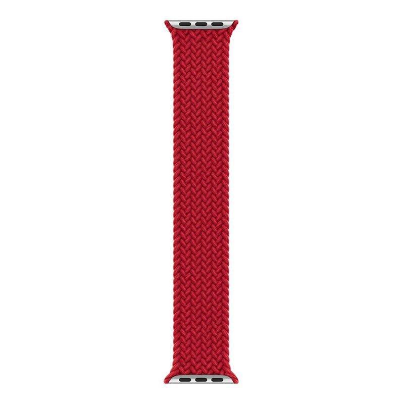 HYPHEN Oxnard Braided Apple Watch Band 42-44mm Large Red (Compatible with Apple Watch 42/44/45mm), , large image number 0