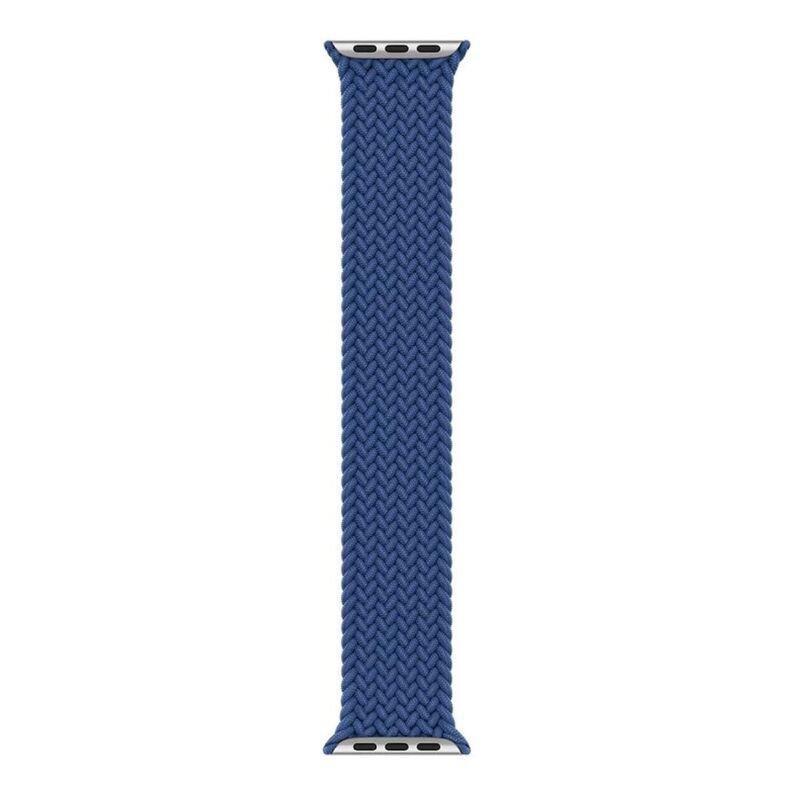 HYPHEN Oxnard Braided Apple Watch Band 42-44mm Large Blue (Compatible with Apple Watch 42/44/45mm), , large image number 0