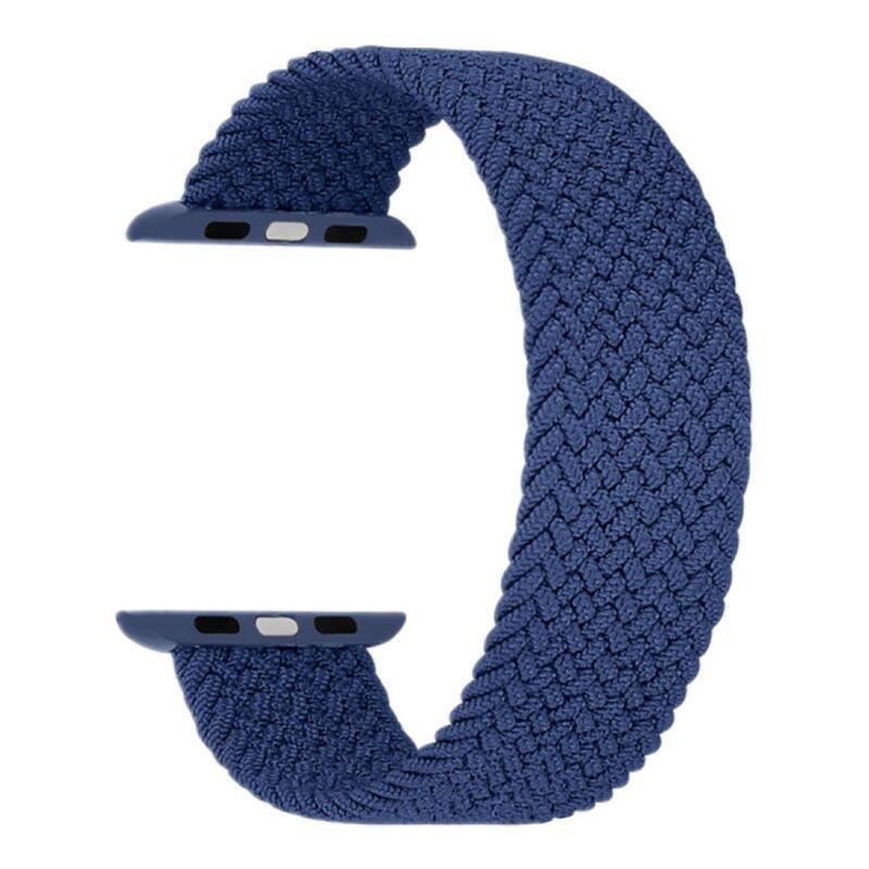 HYPHEN Oxnard Braided Apple Watch Band 42-44mm Large Blue (Compatible with Apple Watch 42/44/45mm), , large image number 2