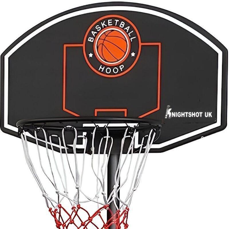 Knight Shot Basketball Post Movable Outdoor 102 Model (with Adjustable Height to 10Ft), , medium