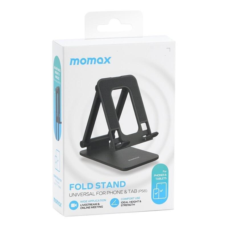 Momax Universal Fold Stand For Phone/Tablet Black, , large image number 6