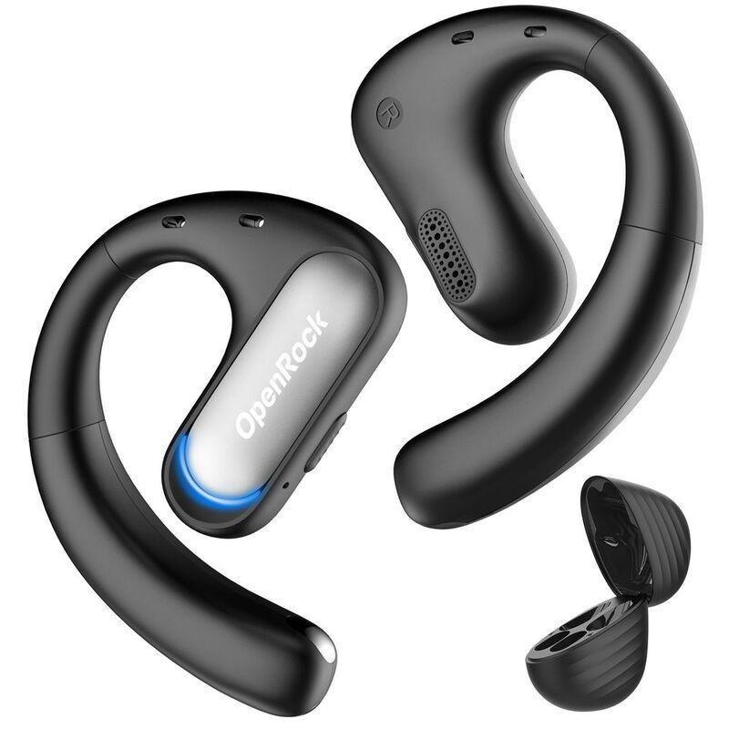 OpenRock Pro Open-Ear Air Conduction Sport Earbuds - Black, , large image number 2