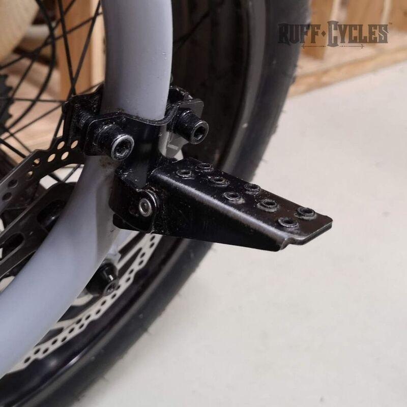 Ruff Cycles Lil'Buddy Footrests Horizontal Black, , large image number 3