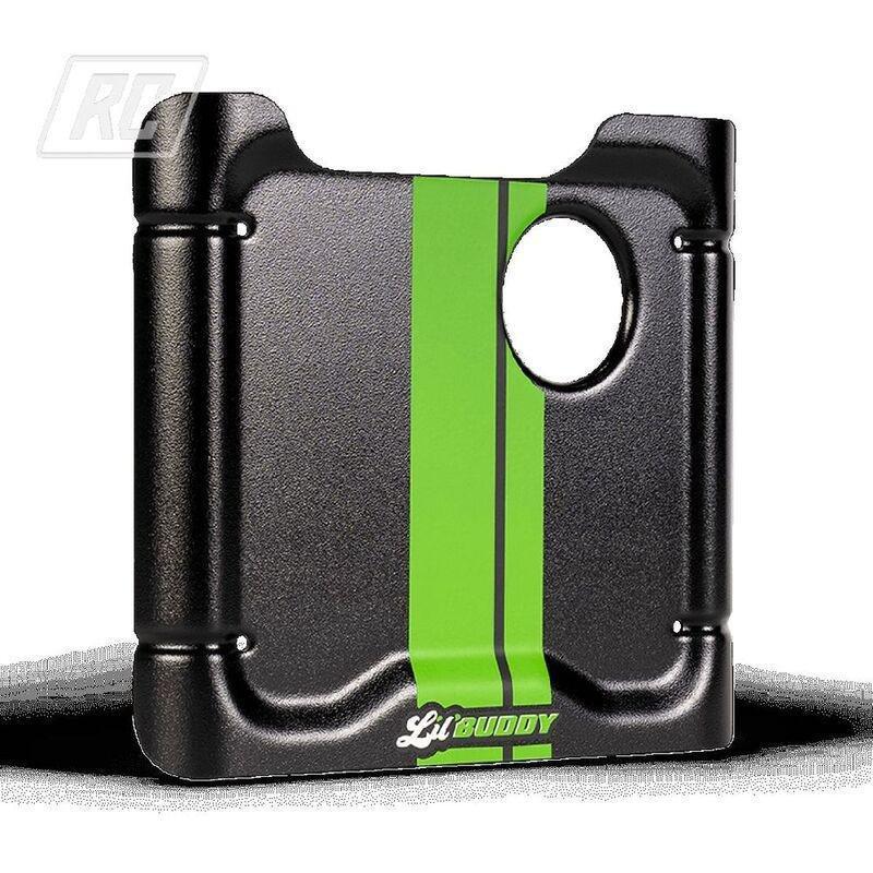 Ruff Cycles Lil'Buddy Lil'Missy Front Plate Green Sticker, , large image number 1