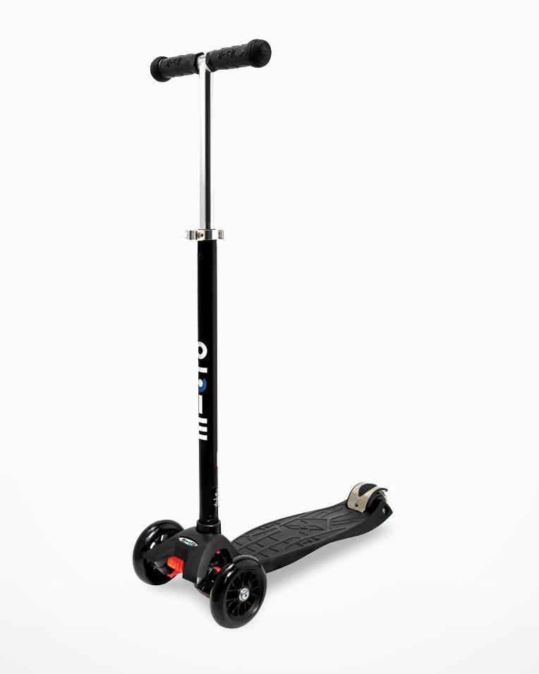 Maxi Micro Scooter Black with T-Bar, , large image number 0