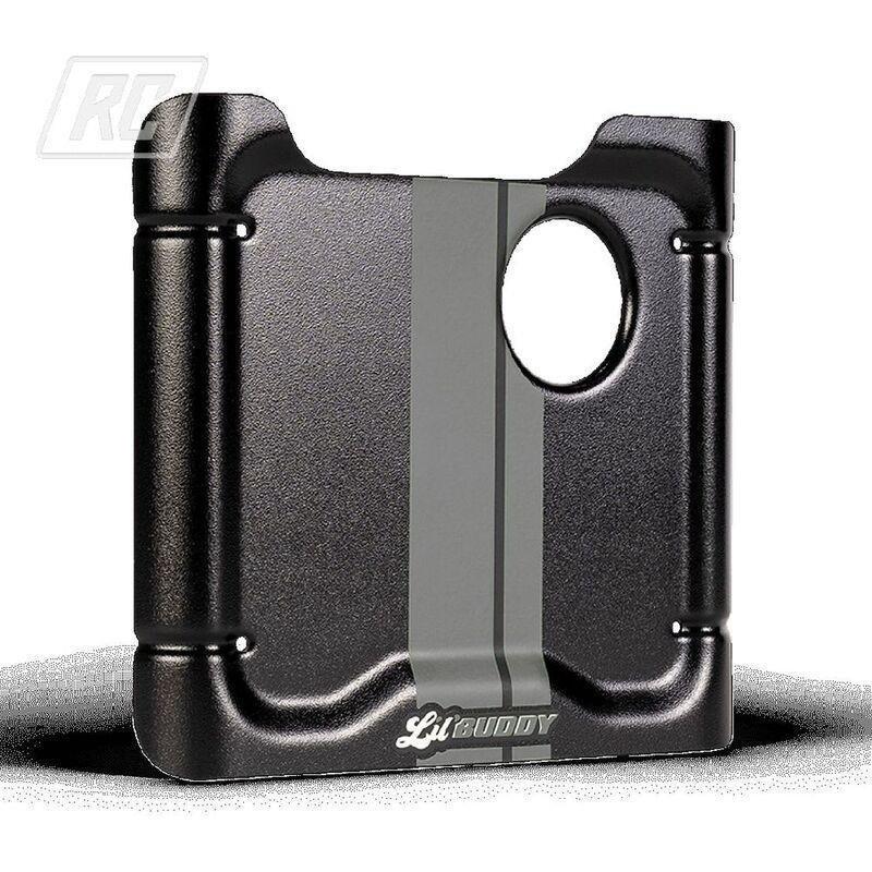 Ruff Cycles Lil'Buddy Lil'Missy Front Plate Grey Sticker, , large image number 1