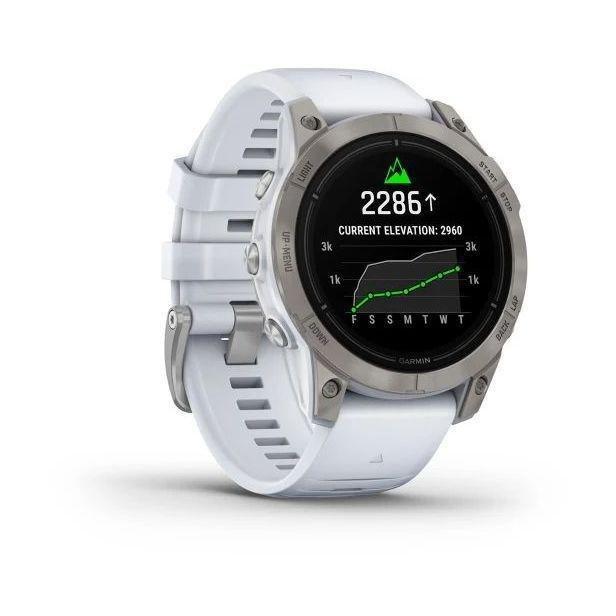 Garmin epix Pro (Gen 2) - Sapphire Edition Smartwatch - Titanium with Whitestone Band (47mm), , large image number 3