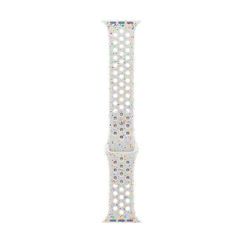 Apple Watch 41mm Pure Platinum Nike Sport Band - S/M, , medium