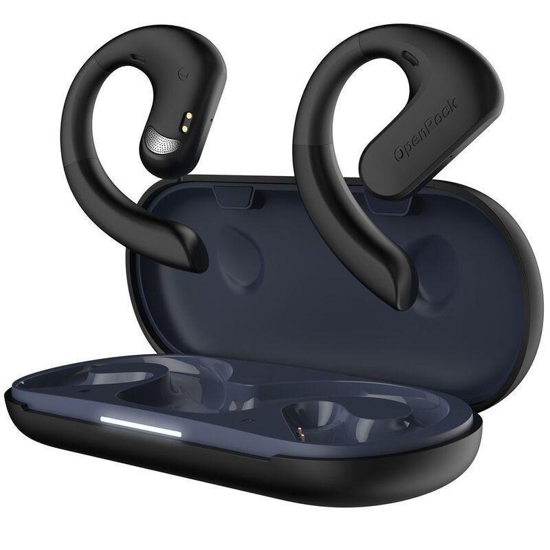 OpenRock S Open-Ear Air Conduction Sport Earbuds - Black, , large image number 1