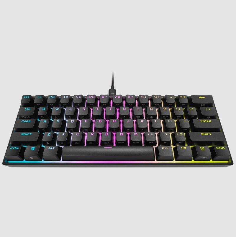 Corsair K65 RGB MINI Mechanical Gaming Keyboard - CHERRY MX SPEED Black (US English), , large image number 1