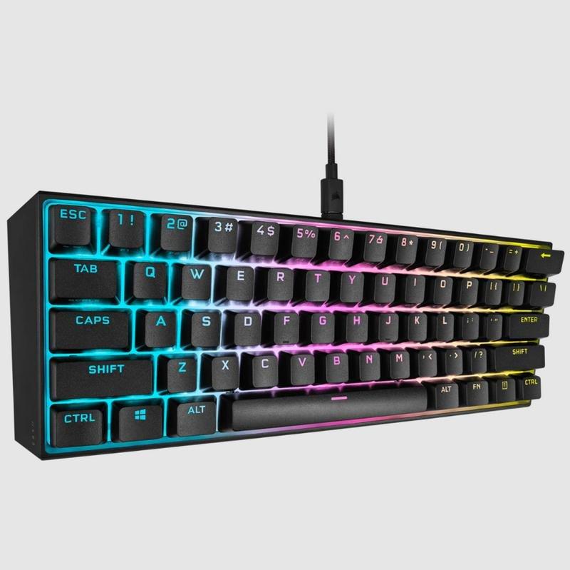 Corsair K65 RGB MINI Mechanical Gaming Keyboard - CHERRY MX SPEED Black (US English), , large image number 6