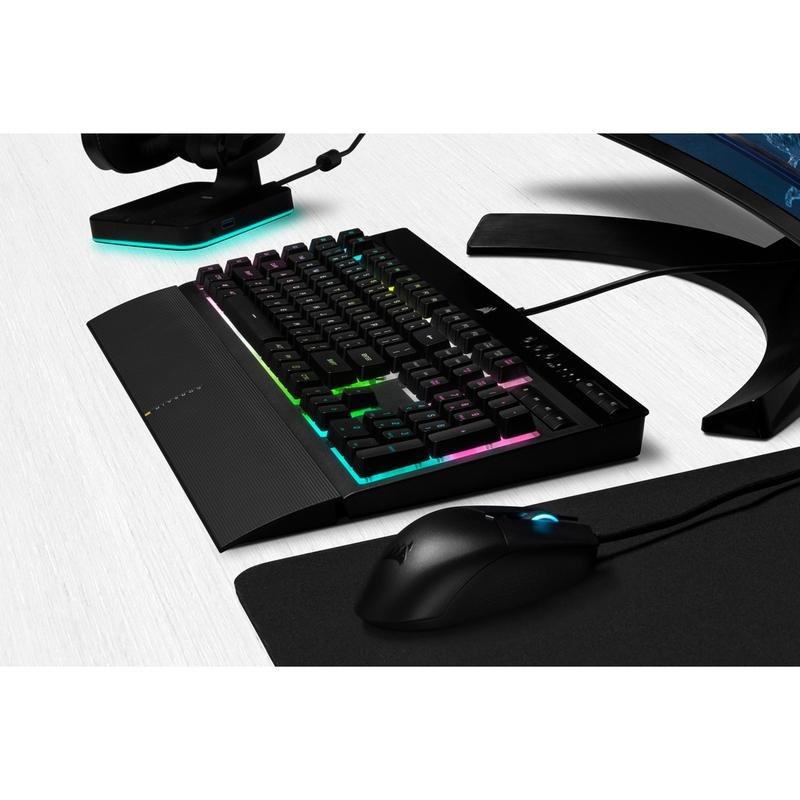 Corsair K55 Rgb Gaming Keyboard  Computer Gadgets & Accessories