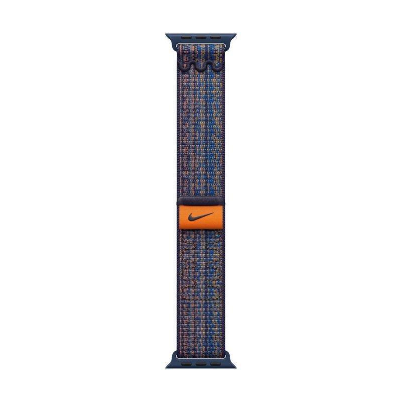 Apple Watch 45mm Game Royal/Orange Nike Sport Loop, , large image number 0