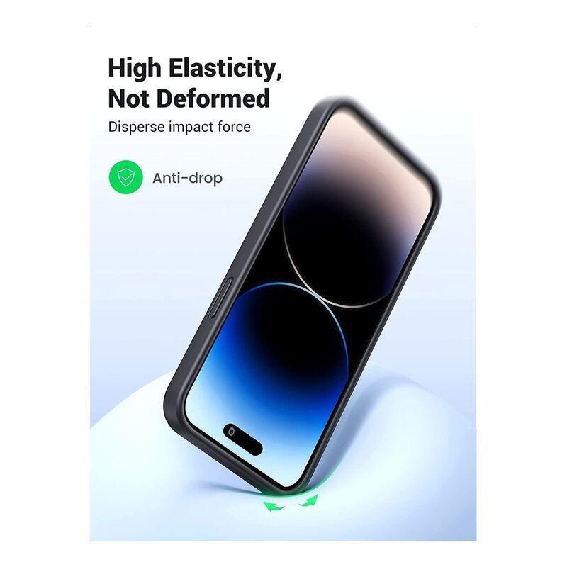 UGreen Silky Silicone Protective Case for iPhone 14 Pro Max - Black, , large image number 2