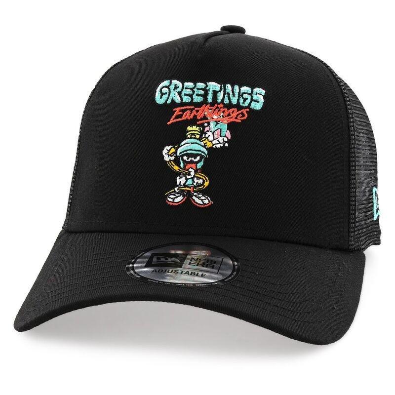 New Era Character Trucker Cap Marvin the Martian - Black, , large image number 0