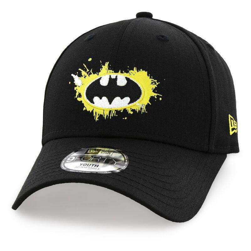 New Era Chyt Paint Base Batman Cap Youth - Black, , large image number 0