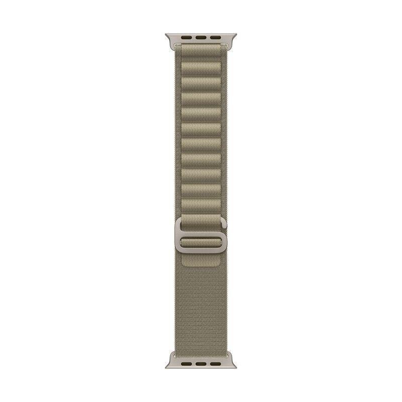 Apple Watch 49mm Olive Alpine Loop - Small, , large image number 0