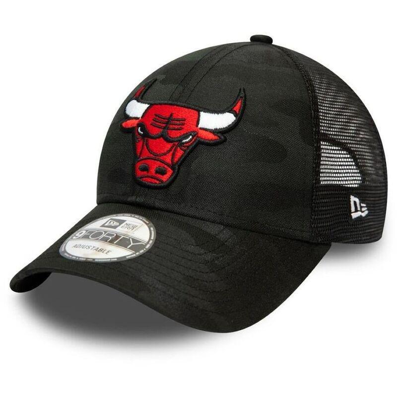 New Era Home Field NBA Chicago Bulls Trucker Cap - Black, , large image number 3