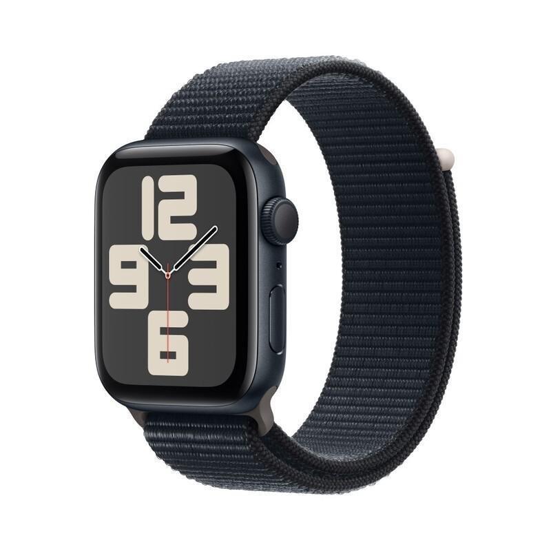 Apple Watch SE (2023) GPS 40mm Midnight Aluminium Case with Midnight Sport Loop, , medium
