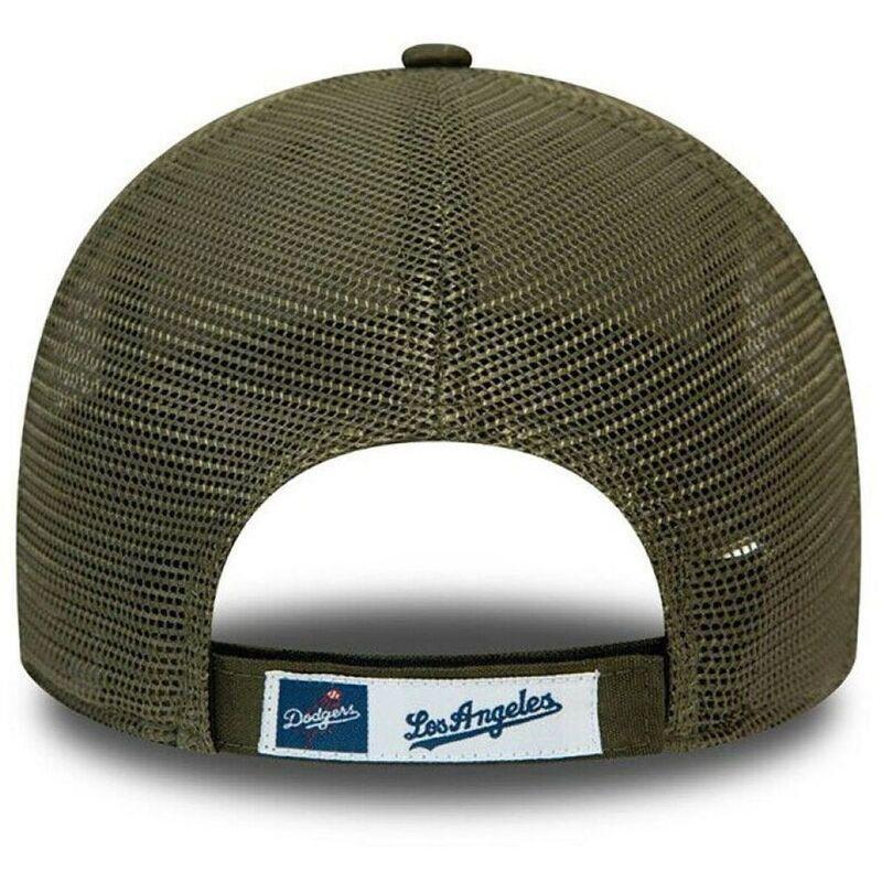 New Era Home Field Trucker Cap Los Angeles Dodgers Green, , large image number 1