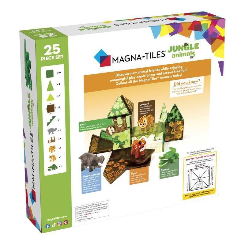 Magna-Tiles Jungle Animals 25-Piece Set, , large image number 4