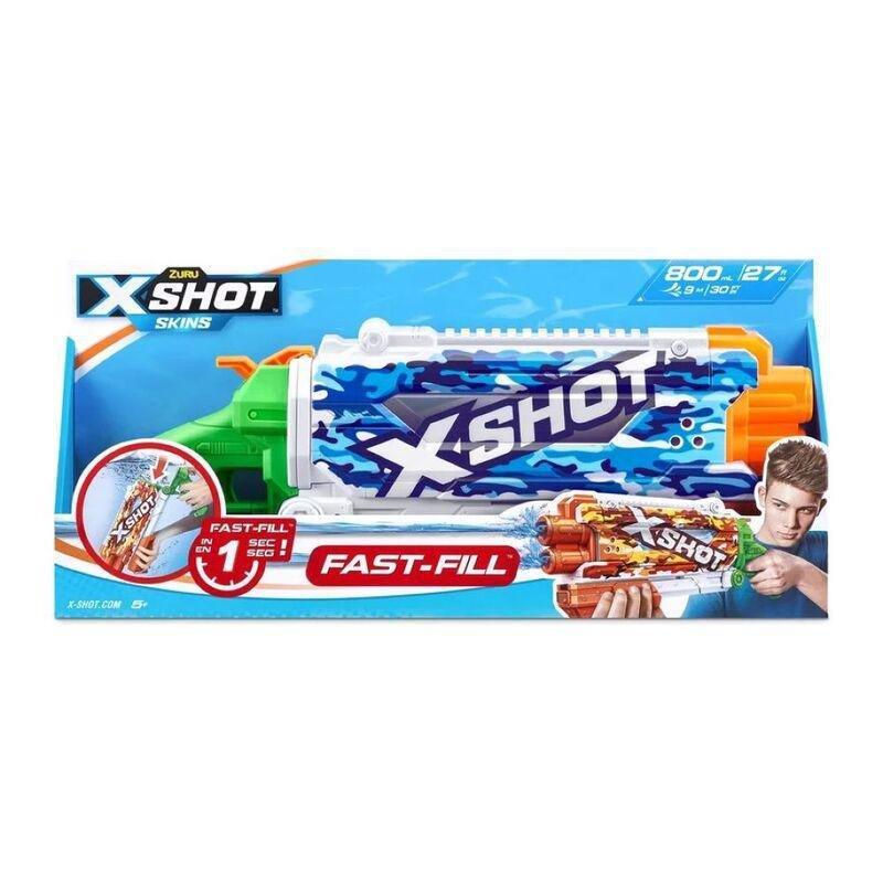 X-Shot Skins Fast-Fill Shotgun Water Camo Pump Action Water Blaster, , large image number 0