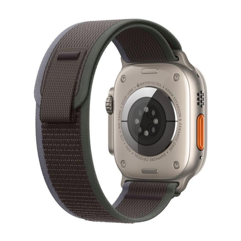 Apple Watch Ultra 2 GPS + Cellular 49mm Titanium Case with Blue/Black Trail Loop - M/L, , large image number 2
