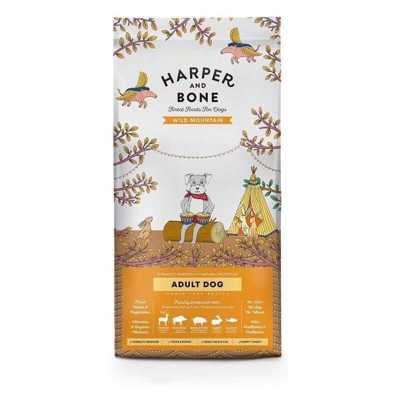 Harper & Bone Grain Free Adult Dog Medium/Large Wild Mountain 12kg, , large image number 0