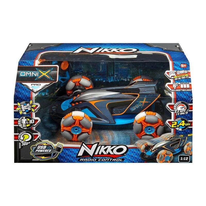 Nikko Omni X Pro R/C 1/12 Scale Model Car Blue/Orange, , large image number 1